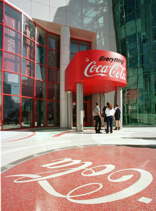 The World of Coca-Cola museum on the Las Vegas Strip. Oct. 21, 1997. SUN FILE PHOTO