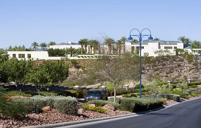 A view of a home owned by eBay founder Pierre Omidyar is shown in Henderson Thursday, July 21, 2011.