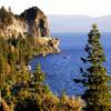 The view of Lake Tahoe from Logan Shoals Vista on the Nevada side of Lake Tahoe on Wednesday, Aug. 10, 2011.