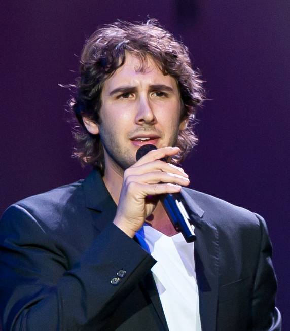 Josh Groban at MGM Grand Garden Arena - Josh Groban's 2011 Straight to ...