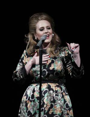 Adele performs at Chelsea at the Cosmopolitan on Aug. 20, 2011.