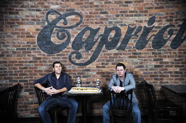 Ashley Morris, left, and Jason Smylie are executives at Capriotti's Sandwich Shop, and they plan to expand over the next 10 years. The company was named to Inc. Magazine's list of the nation's 5,000 fastest-growing companies.