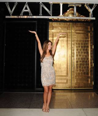 Audrina Patridge at the Hard Rock Hotel's Vanity and 35 Steaks + Martinis on Sept. 3, 2011.