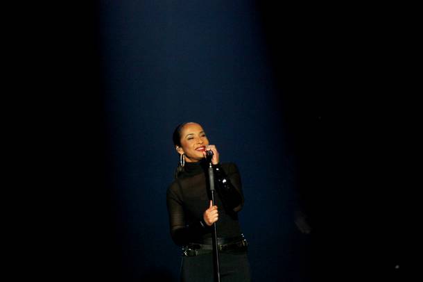 Sade performs at the MGM Grand Garden Arena Saturday, September 3, 2011.