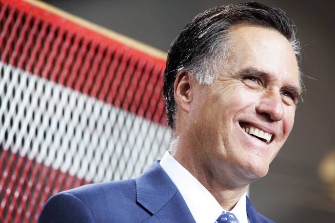 Mitt Romney in North Las Vegas