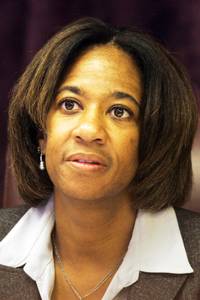 North Las Vegas Councilwoman Pamela Goynes-Brown during a meeting at the North Las Vegas City Hall on Wednesday, Sept. 7, 2011.