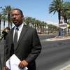Greg McCurdy of Metro's Homeland Security division advises anyone who sees suspicious activity in Las Vegas to contact the police. Metro will increase police presence around the city this weekend.