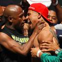 Mayweather-Ortiz weigh-in