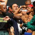 Mayweather-Ortiz weigh-in