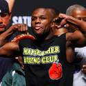 Mayweather-Ortiz weigh-in