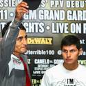 Mayweather-Ortiz weigh-in