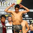 Mayweather-Ortiz weigh-in
