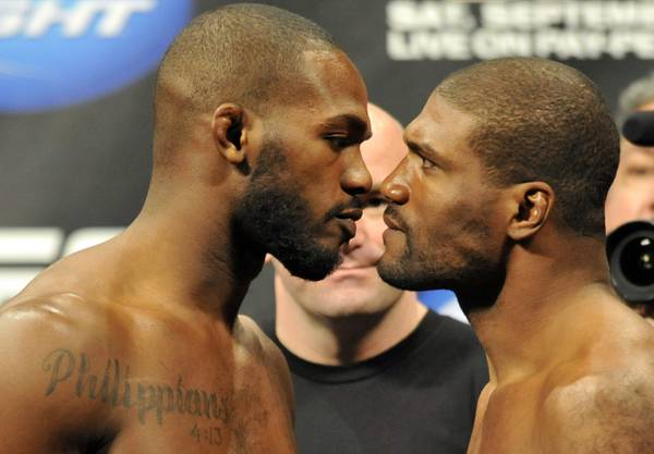 UFC 135 weigh-in: Rampage Jackson promises 'to end' Jon Jones' hype