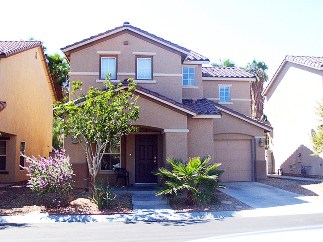 A view of a home in the northwest part of the Las Vegas Valley Monday, Sept. 26, 2011.