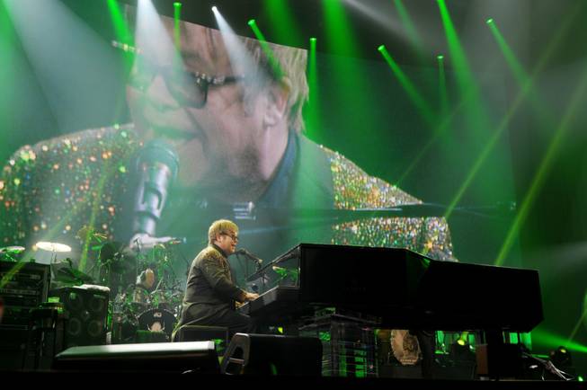 Elton John's <em>The Million Dollar Piano</em> at Caesars Palace on ...