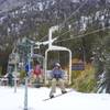 Snowboarders and skiiers hit the slopes as the Las Vegas Ski & Snowboard Resort opens Saturday, Oct. 8, 2011.