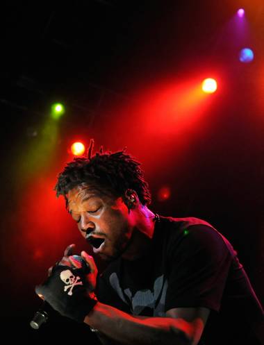 Lupe Fiasco performs at The Pearl in the Palms on Oct. 9,&nbsp;2011.