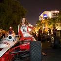 IndyCars on The Strip