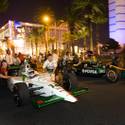 IndyCars on The Strip