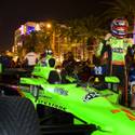 IndyCars on The Strip
