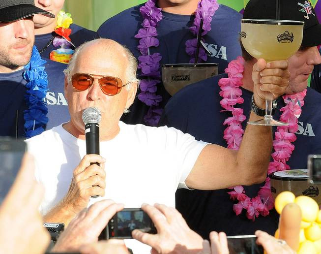 Jimmy Buffett Celebrates Margaritaville, World's Largest Margarita