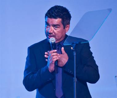 Eva Longoria’s Padres gala at the Tropicana on Oct. 15, 2011. Guests included George Lopez, Barbara Padilla, Stefano Langone, Alex Yeminidjian and Alejandra Guzman and honorees Giselle Fernandez and Tim Leiweke.