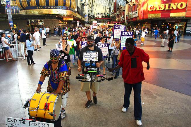 Occupy Las Vegas - Fremont Street