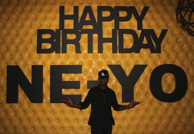 Ne-Yo celebrates his 32nd birthday at Surrender at Encore on ...