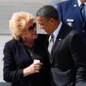 Obama arrives