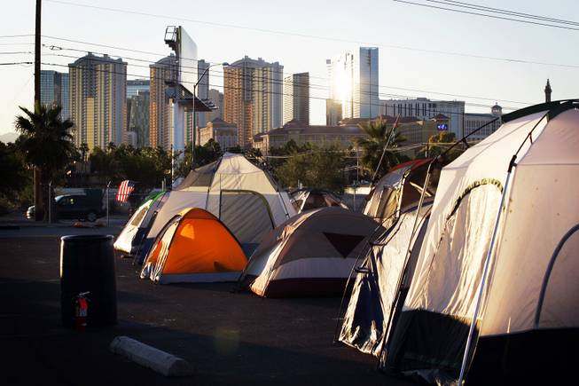 Occupy Las Vegas Camp