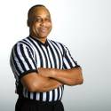 Referee Bobby McRoy