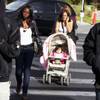 Pedestrians cross the street at the busy intersection of Boulder Highway and Tropicana Avenue in Las Vegas on Thursday, Nov. 3, 2011.