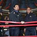 Juan Manuel Marquez Arrives at MGM