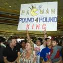 Manny Pacquiao Arrives at MGM