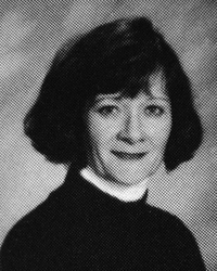 Margery Louise Gill shown in a 2001 school yearbook photo.