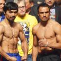 Pacquiao and Marquez Weigh-in