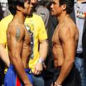Pacquiao and Marquez Weigh-in