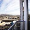 The view from the balcony of a condo for sale at the Ogden in downtown Las Vegas on Friday, Nov. 18, 2011.