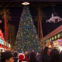 Christmas Tree lighting at the Fremont Street Experience