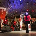 Christmas Tree lighting at the Fremont Street Experience