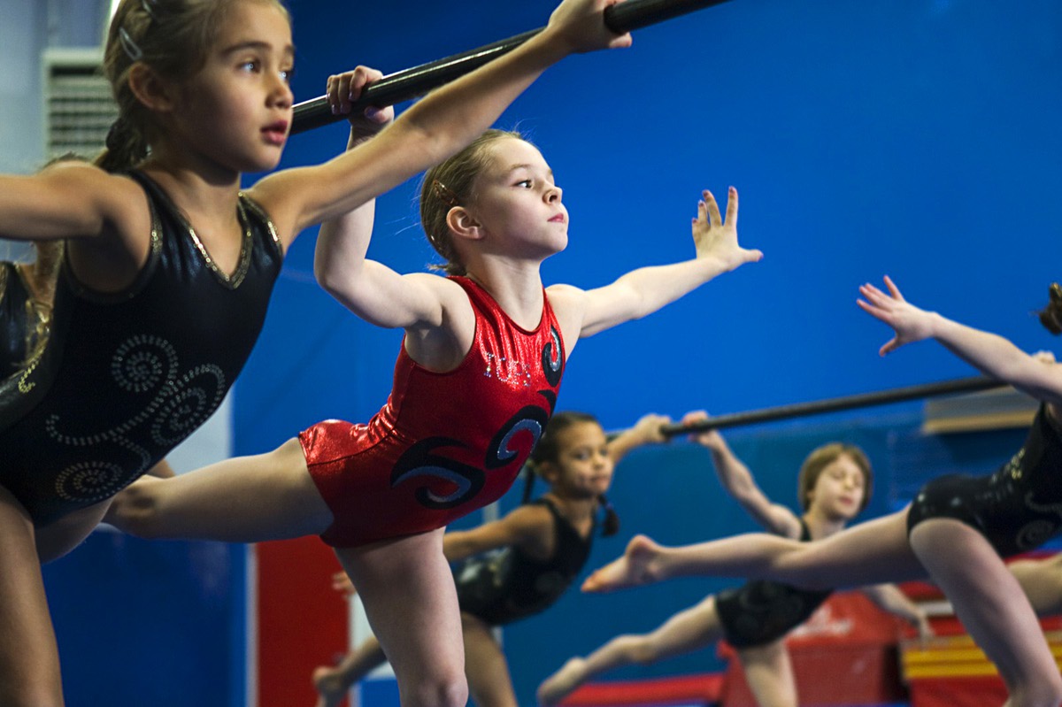9yearold Las Vegas gymnast prospect for 2020 Olympics Las Vegas Sun