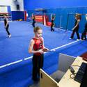 Gymnast Maile O'Keefe