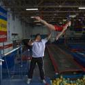 Gymnast Maile O'Keefe