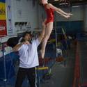 Gymnast Maile O'Keefe