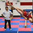 Gymnast Maile O'Keefe