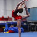 Gymnast Maile O'Keefe