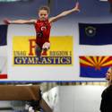 Gymnast Maile O'Keefe