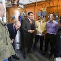 Gov. Sandoval Tours Las Vegas Distillery