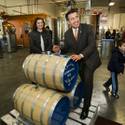 Gov. Sandoval Tours Las Vegas Distillery
