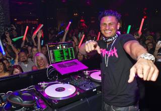 DJ Pauly D spins at Vanity in the Hard Rock Hotel on Dec. 30, 2011.